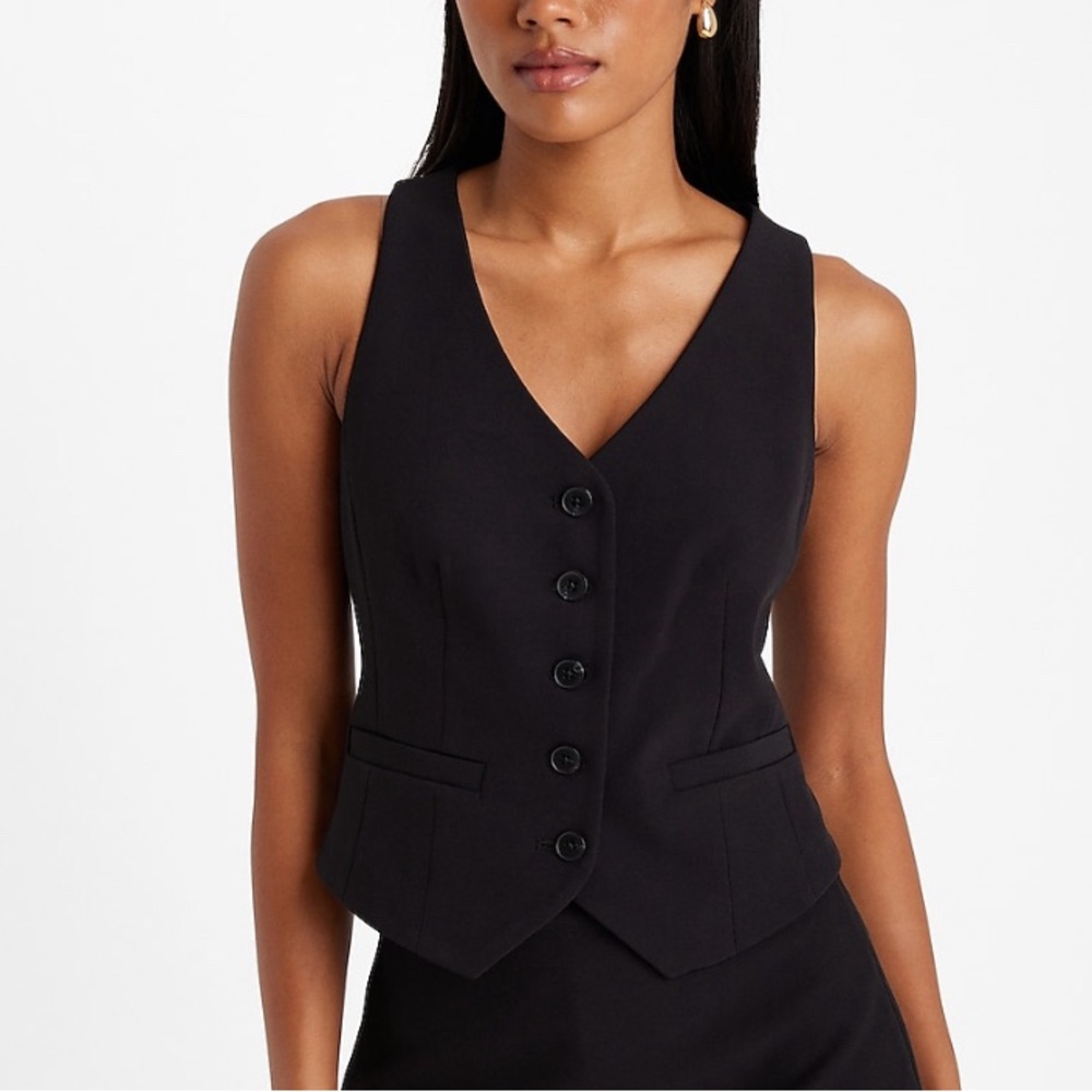 Express Editor Blazer Vest